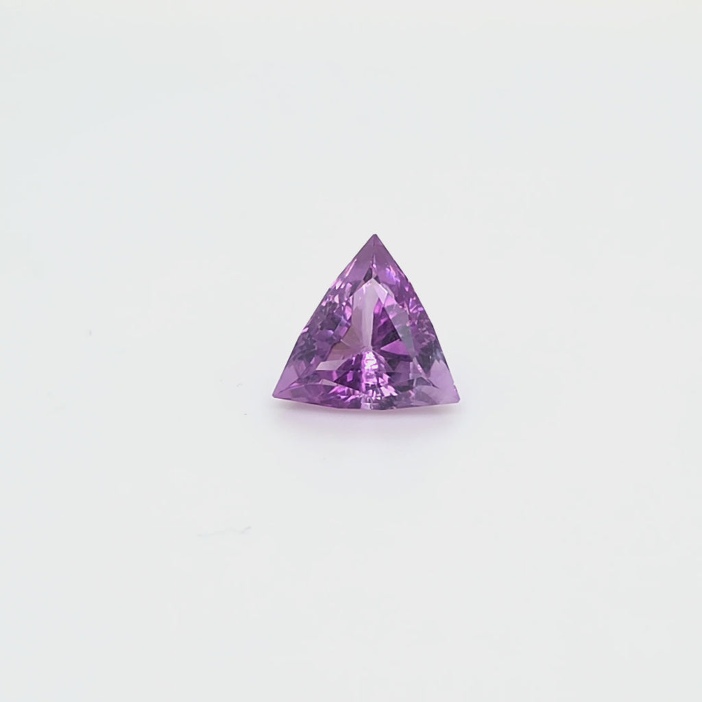 3.45ct Natural Amethyst Trilliant Cut