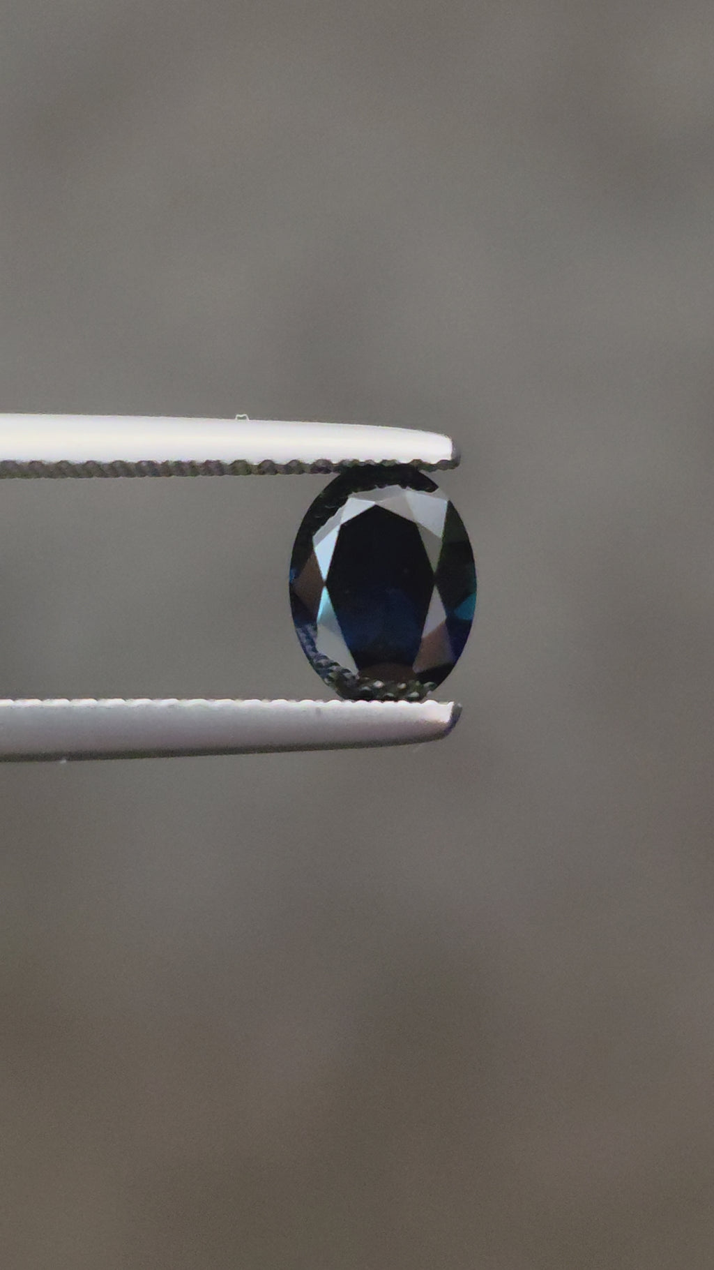 1.30ct Australian Sapphire Blue Oval Cut