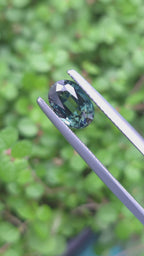 2.35ct Australian Green Sapphire Oval Cut