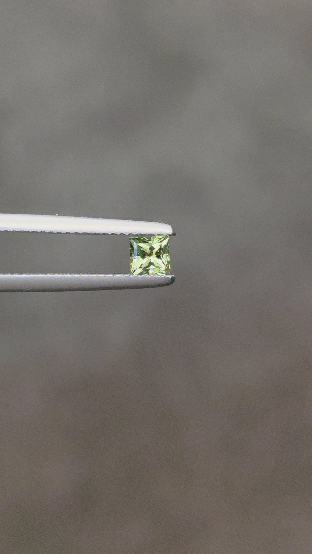 0.47ct Australian Green Sapphire Square Cut