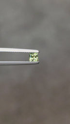 0.47ct Australian Green Sapphire Square Cut