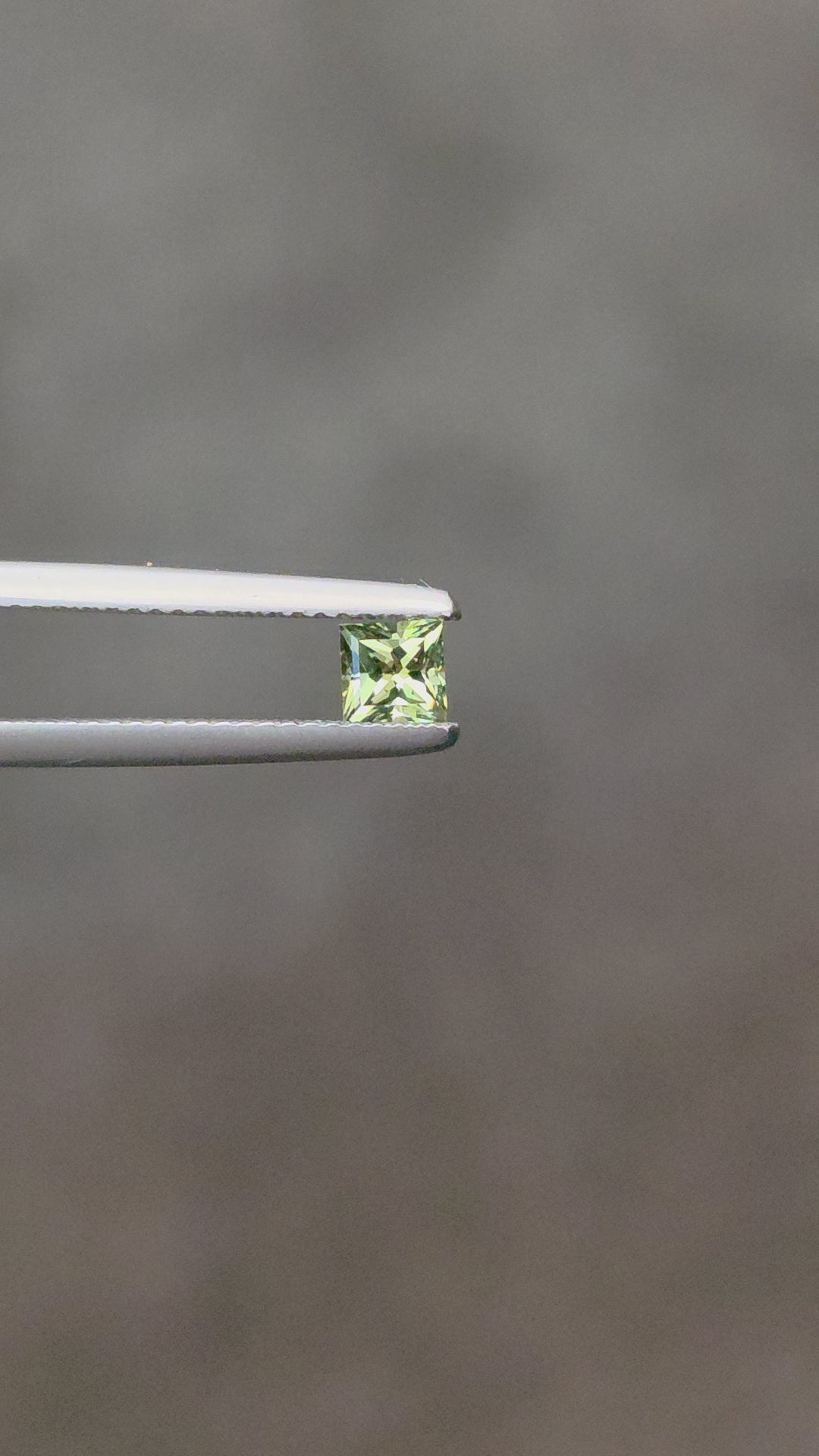 0.47ct Australian Green Sapphire Square Cut