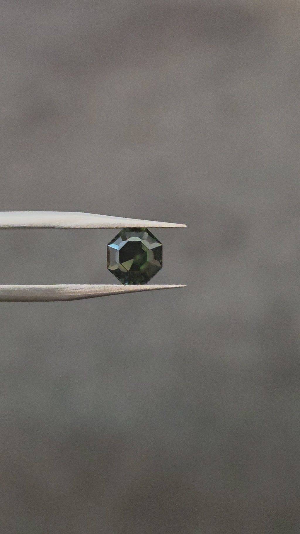 1.20 ct Australian Sapphire Green Octagonal Cut