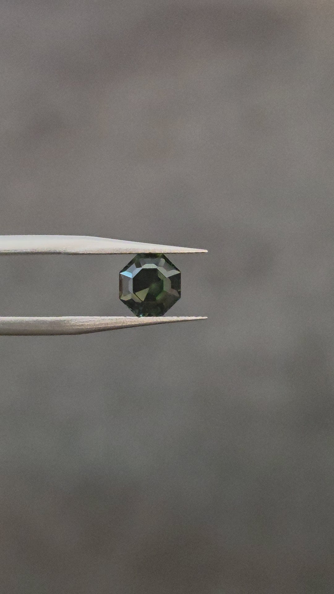 1.20 ct Australian Sapphire Green Octagonal Cut